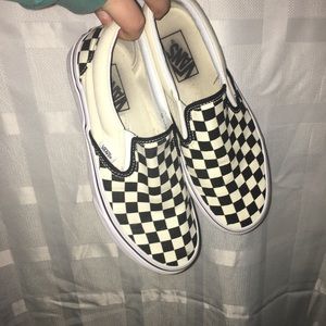 Checkered vans